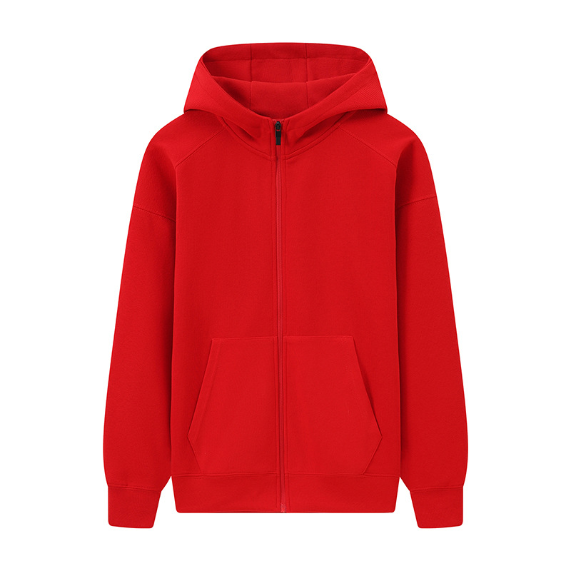 Sudadera raglán con hombros caídos, forro polar y logotipo bordado personalizado, ropa de trabajo corporativa para otoño e invierno, fabricada a medida por el fabricante.