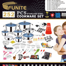 �ֻ�FUNITE 252PCS ���ʿ����ǲ���ִ��߿羳�������װ��cookwa