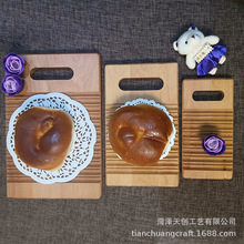 木制工艺品榉木搓衣板托盘餐盘桌面面包收纳盘木质桌面盘家居