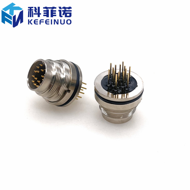 M16 circular connector C091, PCB mount type, 12-pin, 14-pin, 4-pin, 5-pin, 6-pin, male and female connectors for CNC machine tools M16 circular connector C091, PCB mount type, 12-pin, 14-pin, 4-pin, 5-pin, 6-pin, male and female connectors for CNC machine tools