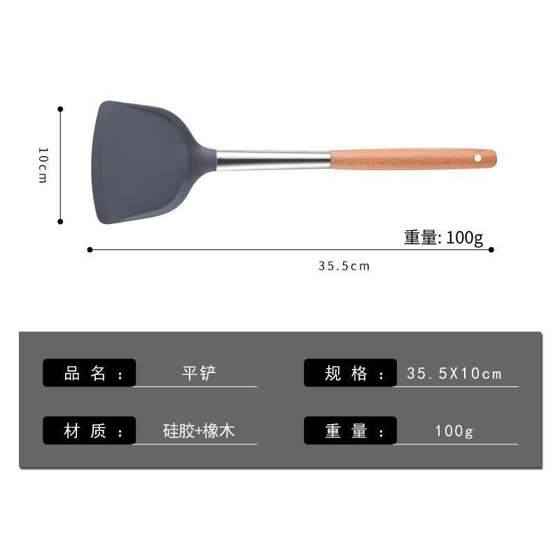 Mango de madera de tubo de acero inoxidable para paneles antiadherentes domésticos para paneles de cocina con fugas especiales de paneles de cocina