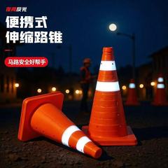伸縮路錐反射路錐防水雪餅桶携帯車載交通隔離バリケード折り畳みバリケードメーカー