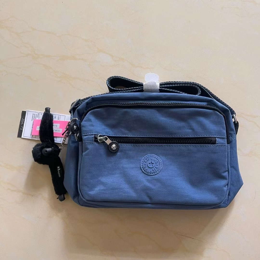 Bolso bandolera pequeño cuadrado K15249 para mujer, compartimentos múltiples, admite dropshipping, ligero, portátil, accesorio de cadena, compacto.