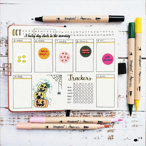 500 pieces of ins style Korean cartoon cute handbook stickers water cup computer phone case decoration birthday cake stickers