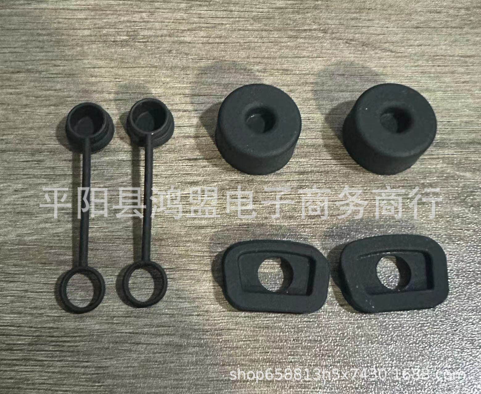 블랙 6종 세트 * 실리콘 오일 드립 방지 마개