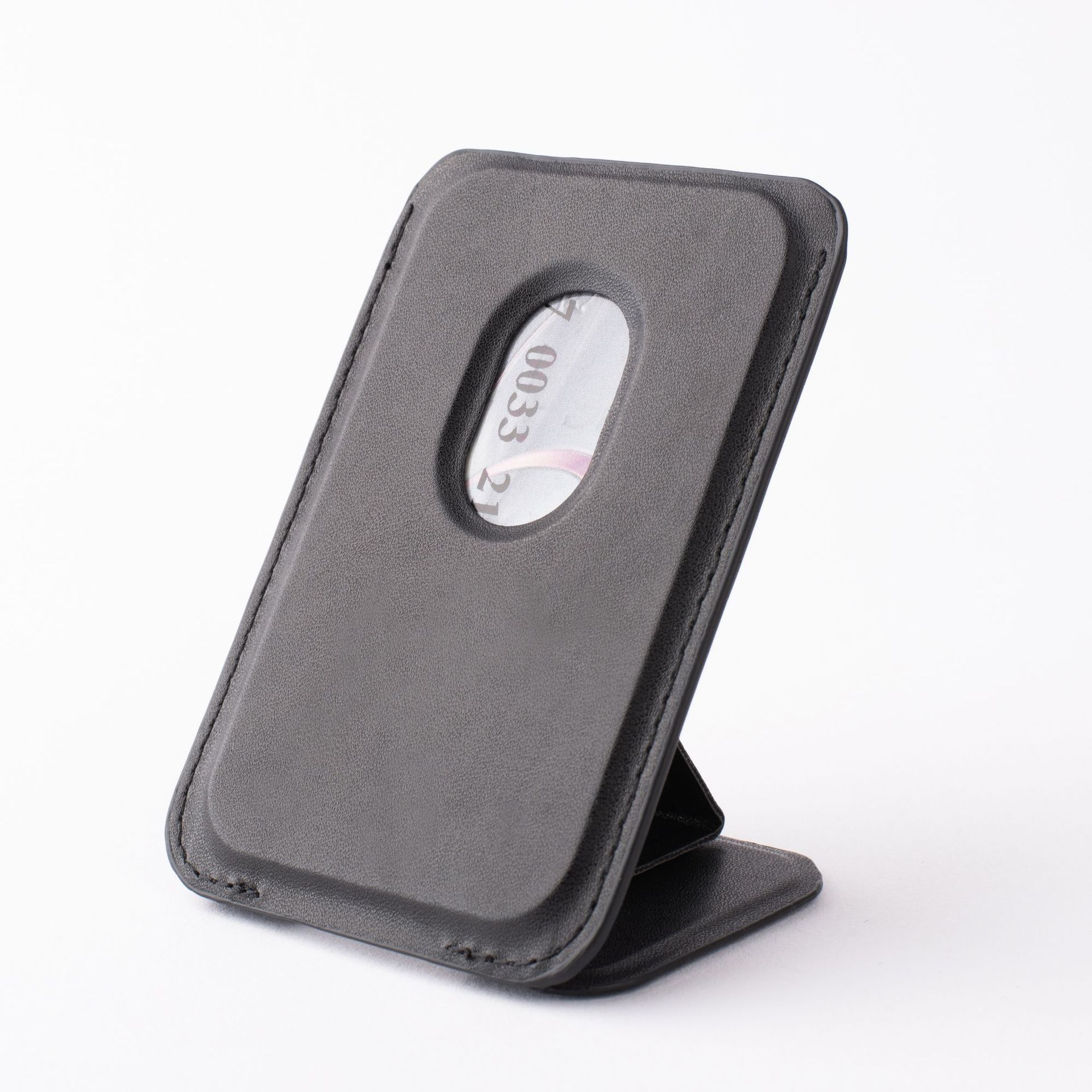 Title 8, Magnetic Suction Card Bag Phone Back Stick Brac...