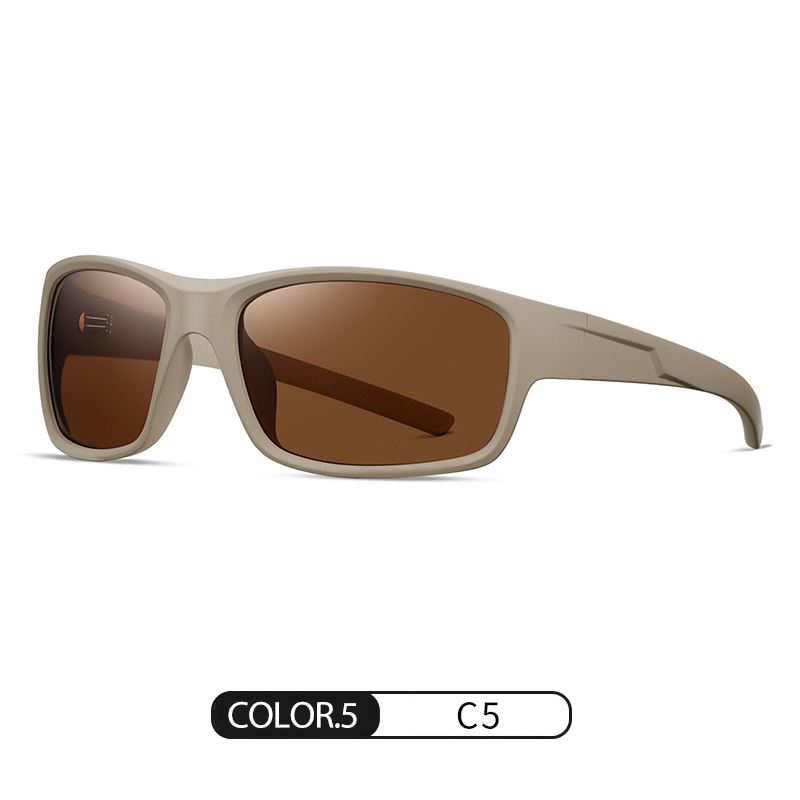 Venta caliente transfronteriza nuevo polarizador S16110 pesca al aire libre protector solar gafas de sol para hombres gafas de sol deportivas de ocio