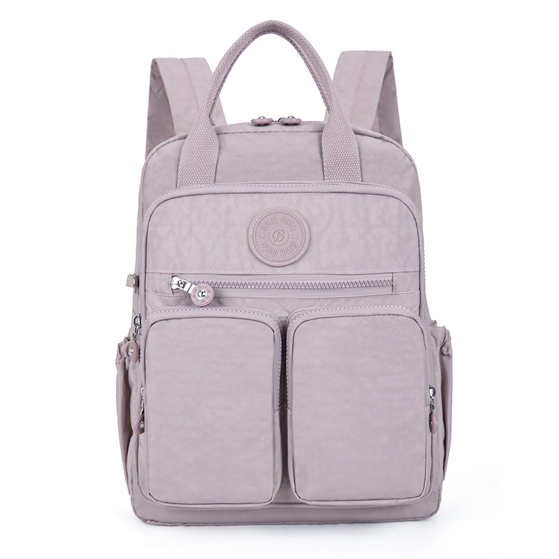 2025 primavera nueva bolsa de mamá mochila de moda mochila de nylon mochila de viaje de gran capacidad mochila multifuncional
