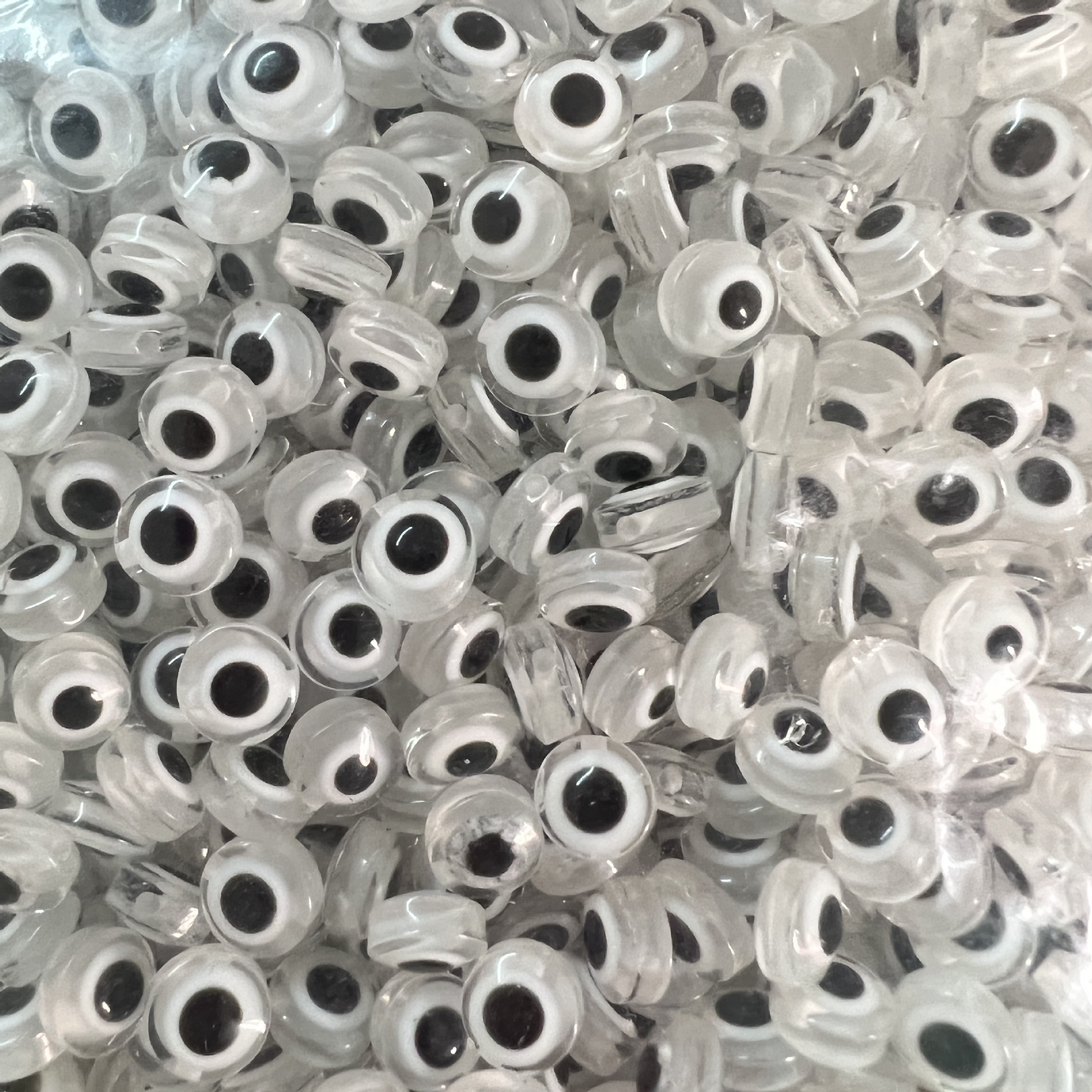 Fashion Devilu0027S Eye Plastic Epoxy Jewelry Accessories 50 pieces