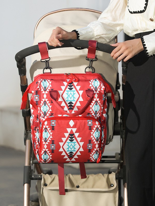 Inventario transfronterizo de venta en caliente bohemia estilo europeo y americano cremallera para salir mochila de ocio de mujer bolso de mamá