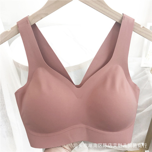 Shangpin Seamless SP918 Bralette Style Dual Padded Women's Seamless Underwear Plus Size Wide Strap Back Hook Smooth Surface