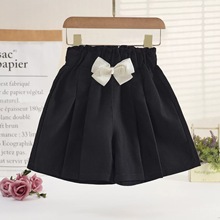 女童短裤夏季外穿新款大童洋气薄款阔腿裤子中小学生儿童宽松裤裙