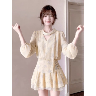 �����@��a�ֶ�ȹ�ȼٸ�V�I�L��ʽȹ���Sɫ�黨�B��ȹ�����ļ�