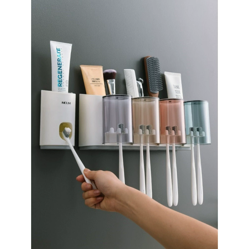 Бытовые принадлежности, большая тумба для ванной комнаты, полка для зубной щетки и зубной пасты, ящик для хранения, стойка для мытья, настенная подвесная стойка