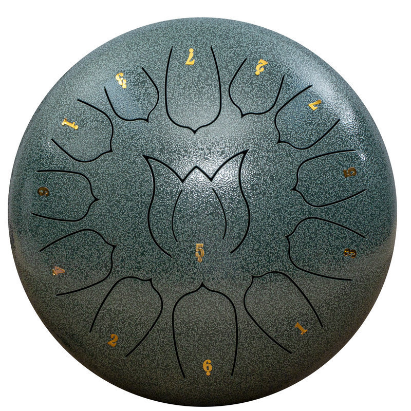 Comercio exterior transfronterizo tambor etéreo 6 / 8 / 10 / 12 pulgadas 15 tonos tambor de niños olvidar tambor de preocupación tambor de disco adulto tambor etéreo