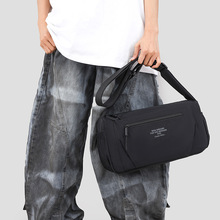 斜挎包包女2025新款休闲大容量单肩包百搭尼龙布包女轻便防水大包