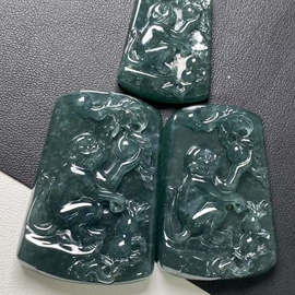 翡翠项饰;翡翠手饰;天然珍珠项饰