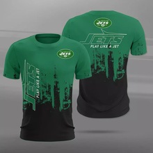 2025夏季新款跨境欧码T恤3D印花球服TK大码短袖T恤休闲时尚男包邮