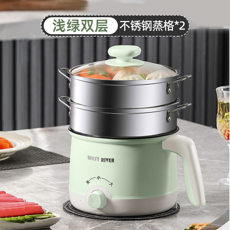 ドイツ全自動蒸し調理一体型小型電気調理器多機能電気鍋学生寮麺調理電気鍋電気中華鍋|undefined