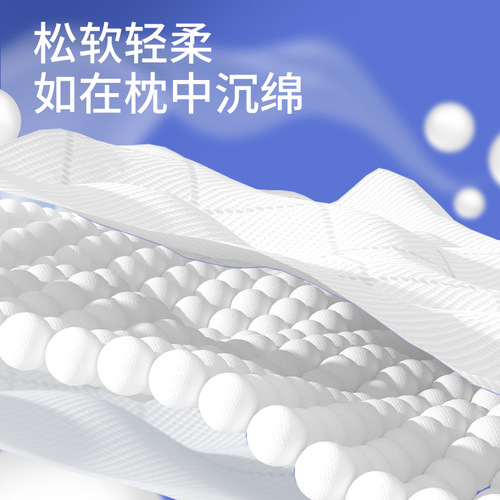 Manhua 1280 large packs of tissue paper 6 pack household affordable napkins log 4 layers thickened hanging facial tissue