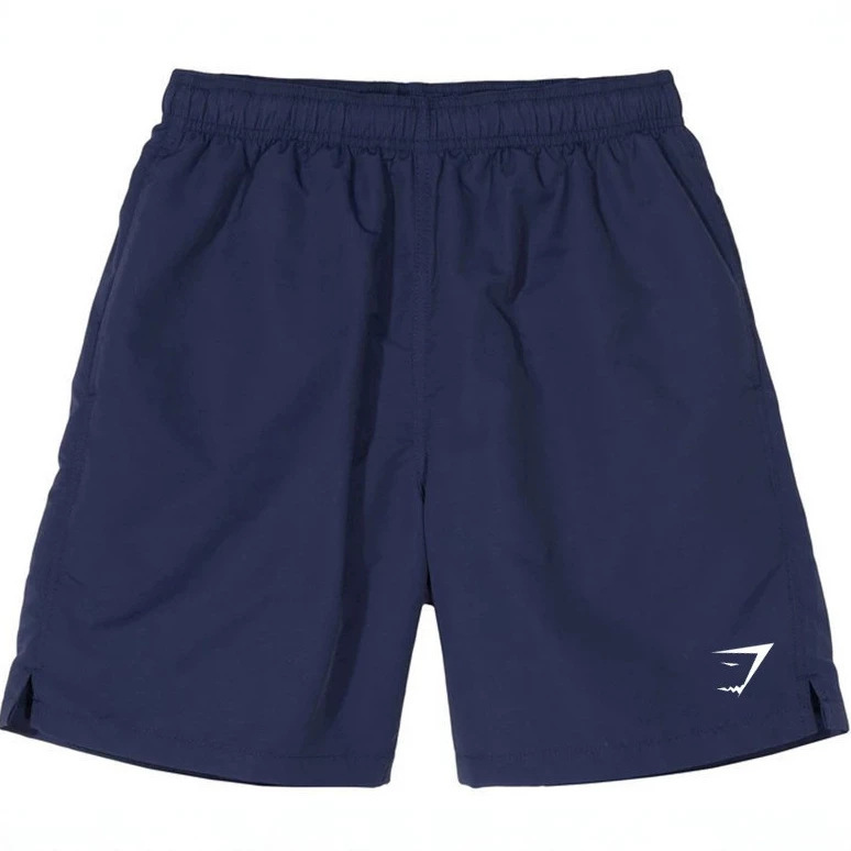 GYMSHARK American-style woven shorts for men, summer sports casual quick-dry simple straight-cut running fitness shorts