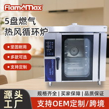 大型電熱面包烤箱商用食物烘焙爐甜品面包店立式熱風循環烤爐廠家