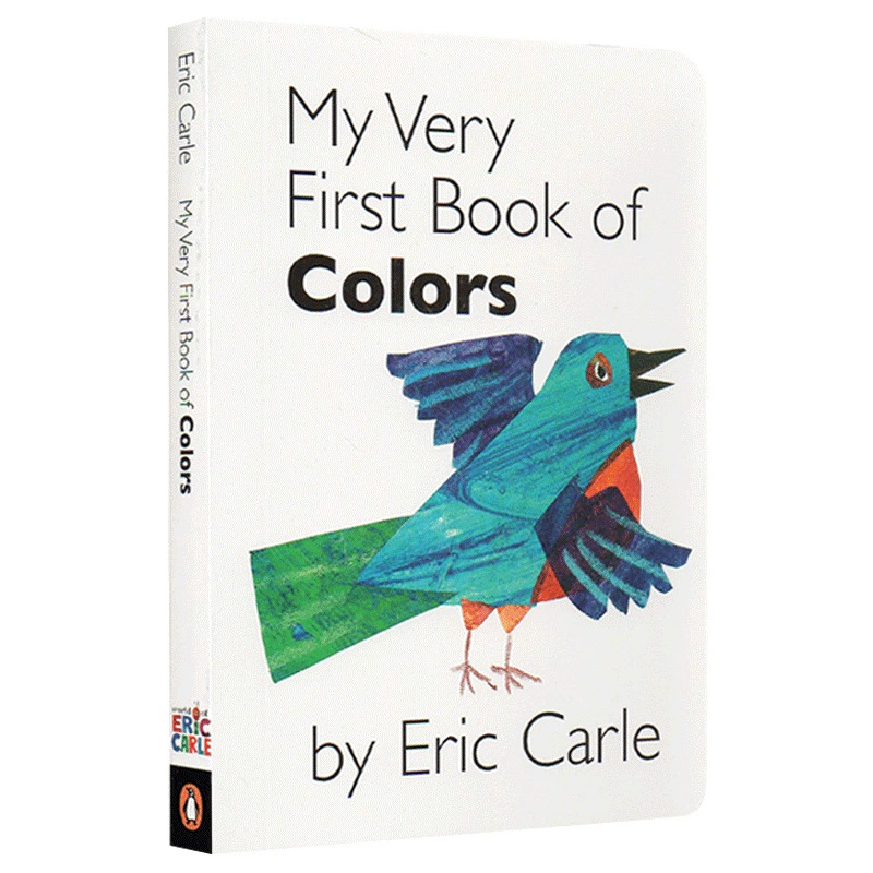 Детская английская книга Эрика Карла My Very First Book of Colors Grandpa