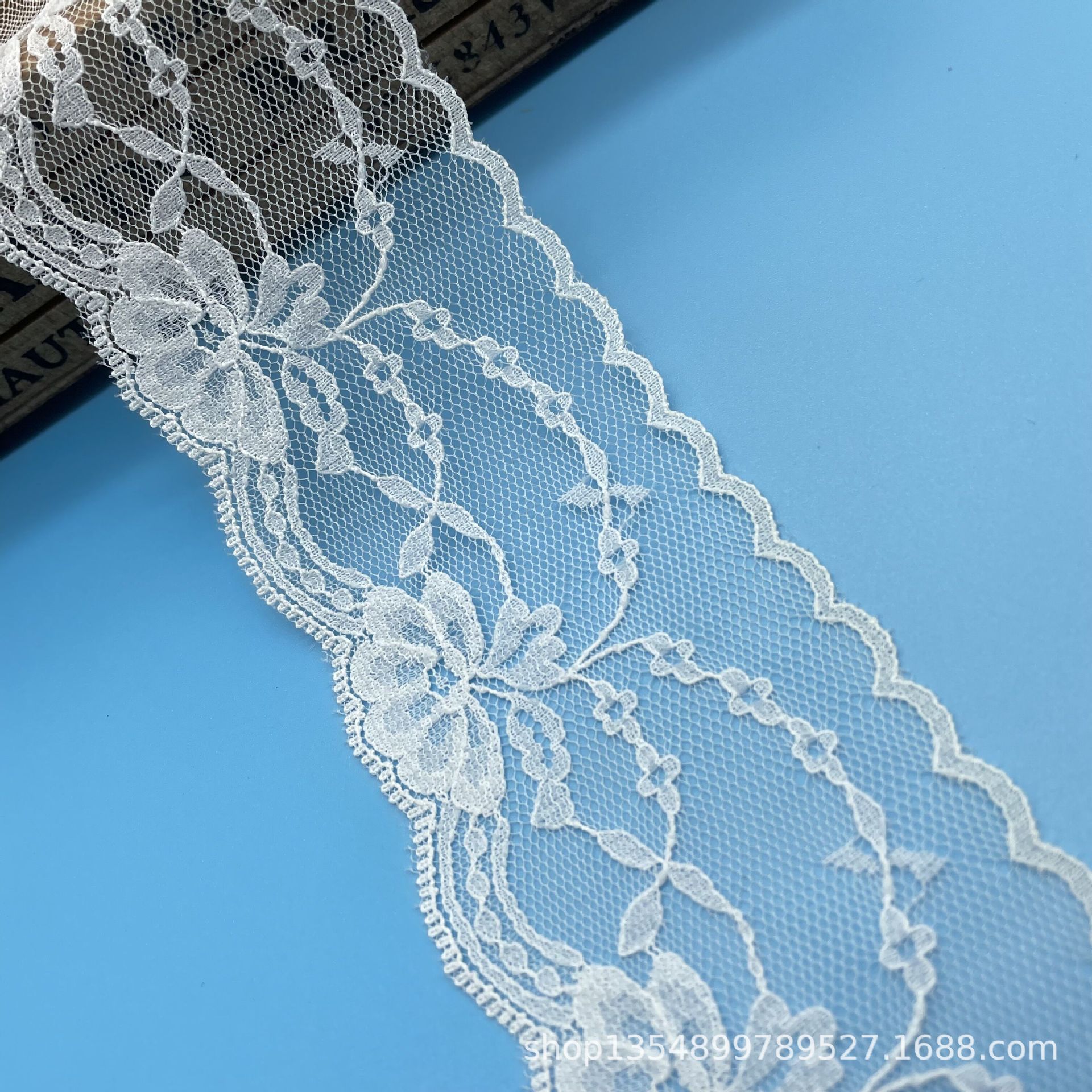 现货5.8CM无弹力荷花蕾丝洛丽塔花边 服装 手工窗帘LACE