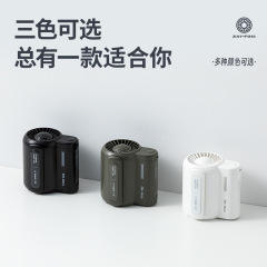 クロスボーダーの腰掛け扇風機の携帯は腰の間のusbを挟んで充電します。
