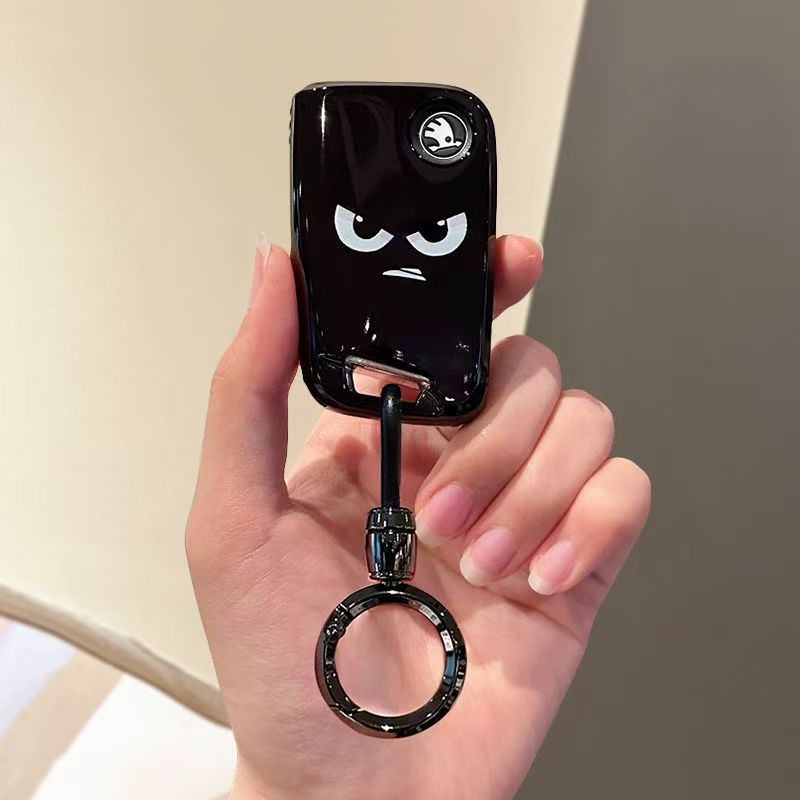 Suitable for Skoda Octavia Pro Key Cover, Skoda Superb, Kamiq, Karoq, Kodiaq Car Key Protective Cover
