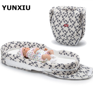 Q4C0-1 Year Old Newborn Baby Separated Portable Bed-In-Bed Baby Multi-Functional Foldableable Anti-Pressure B Bionic Bed