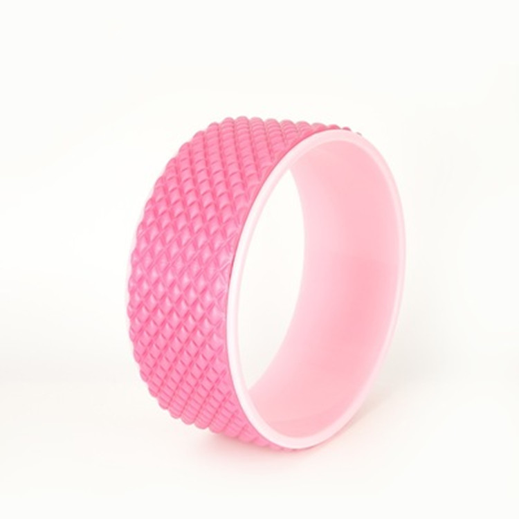 21 nueva actualización rueda de yoga 3d punto flotante rodillo de masaje pilates abierta rueda curva rueda yoga Damo rueda