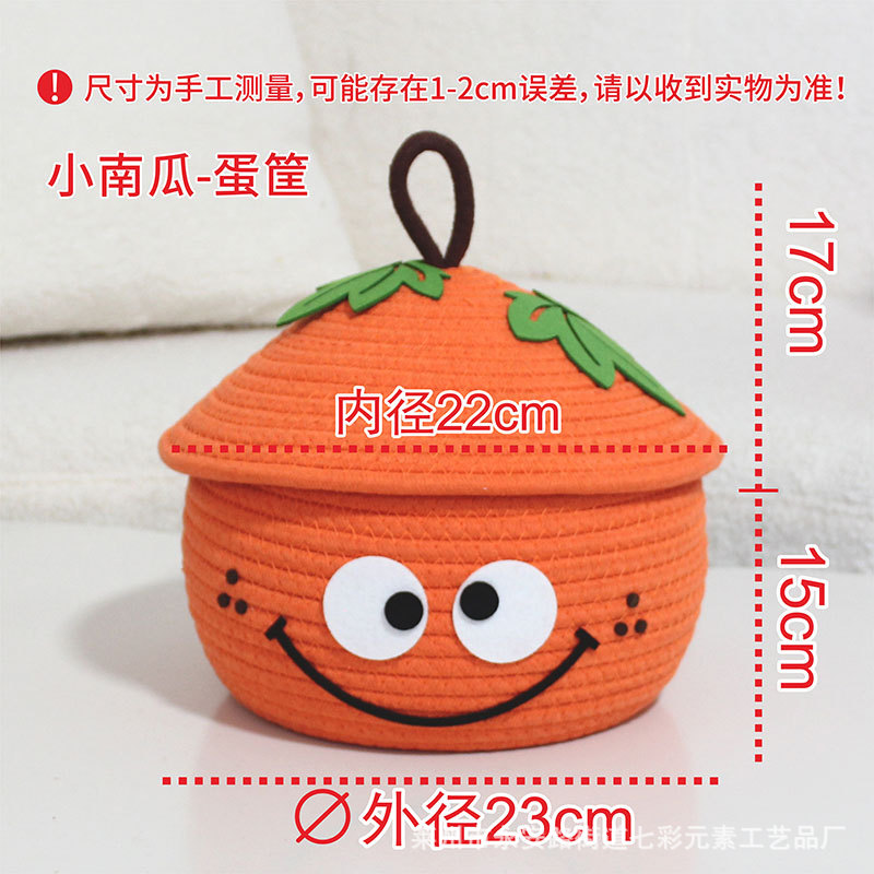 Warm pumpkin treasure—egg garden