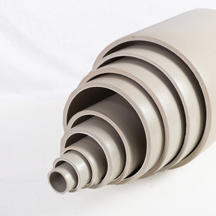Pp Flame Retardant Air Duct Flame Retardant Molding Large Diameter Exhaust Gas Emission Round Pipe Pp Ventilation Pipe Polypropylene Pipe Corrosion Resistance