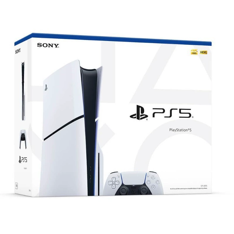 Sony PlayStation 5 Slim (PS5 Slim), 1 TB, international version with DualSense controller