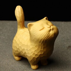 黄楊の実木は現代の子供の趣味を彫刻してかわいいです。