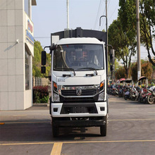 新能源多功能8方压缩垃圾清运车5方挂桶垃圾车蓝牌勾臂车出口中亚