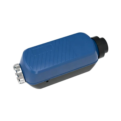 Heavy Trucks, Rvs 12V/24V/110~240V, Automotive air conditioning - diesel-heater-5kw-aluminum-shell-split-machine-blue