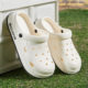Croc Shoes Women's 2025 New Summer Outer Wear Cute Thick-Soled Eva Outdoor Sports and Leisure Toe-Toe Slippers