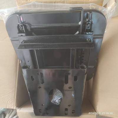 Other vehicle seats – Suspension shock-absorbing seat for large, medium - dual-rail-black-shock-absorbing-seat-75kg-and-under