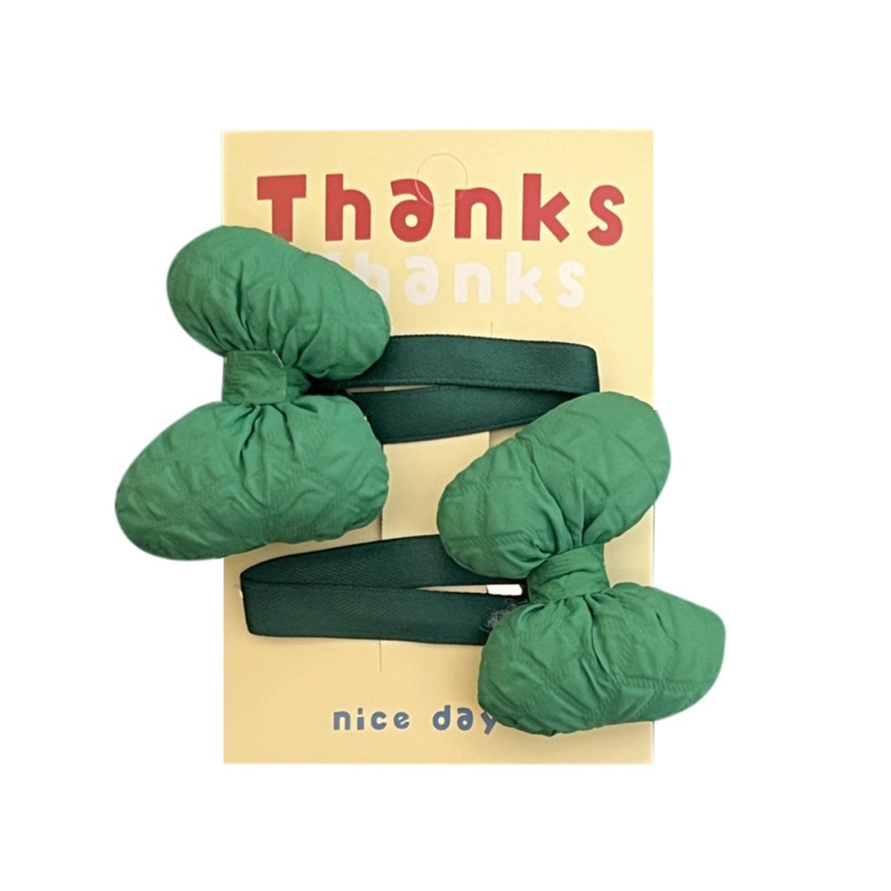 Nuevo macaron arco gordo dulce lindo BB clip para el cabello para las niñas clip de borde de frangeo universal clip