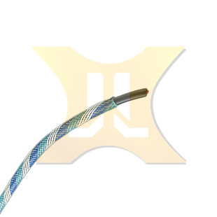 Factory Direct Sales 5mm Winding Pattern Pet Flame Retardant Braided Network Tube Data Harness Protective Sleeve