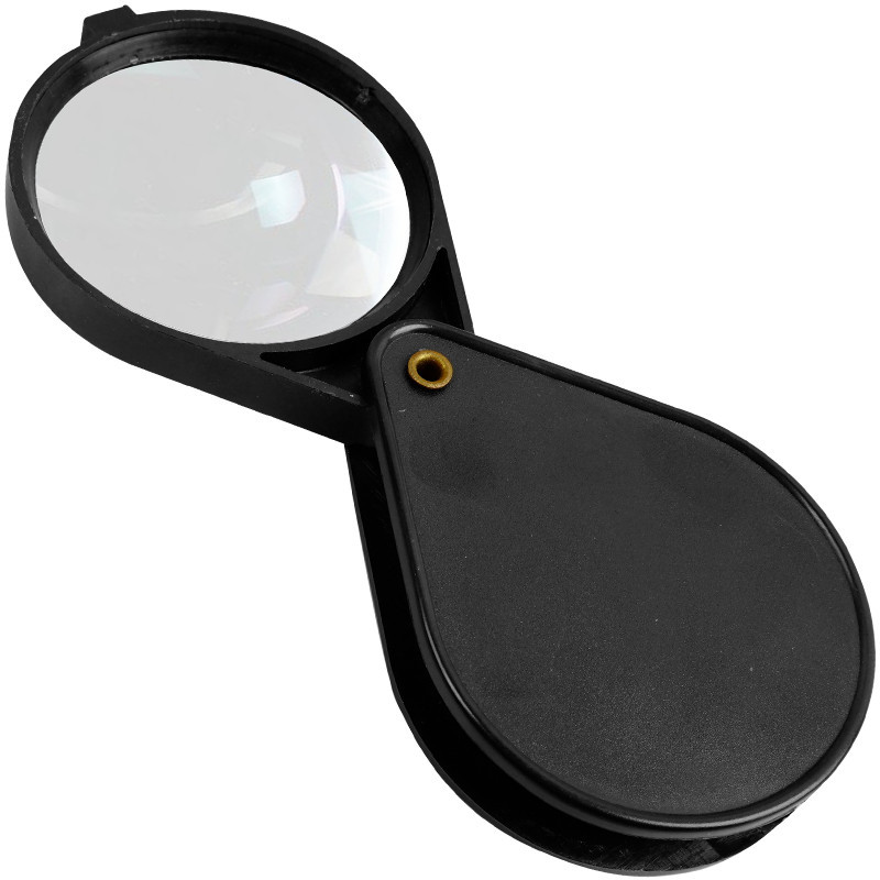 handheld magnifying glass
