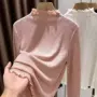 秋冬季薄款蕾丝木耳边内搭