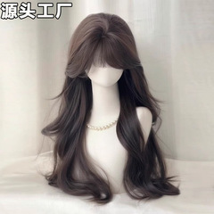 【韩系女神】假发女免发网蓬松高颅顶氛围感大波浪轻薄无痕补发片