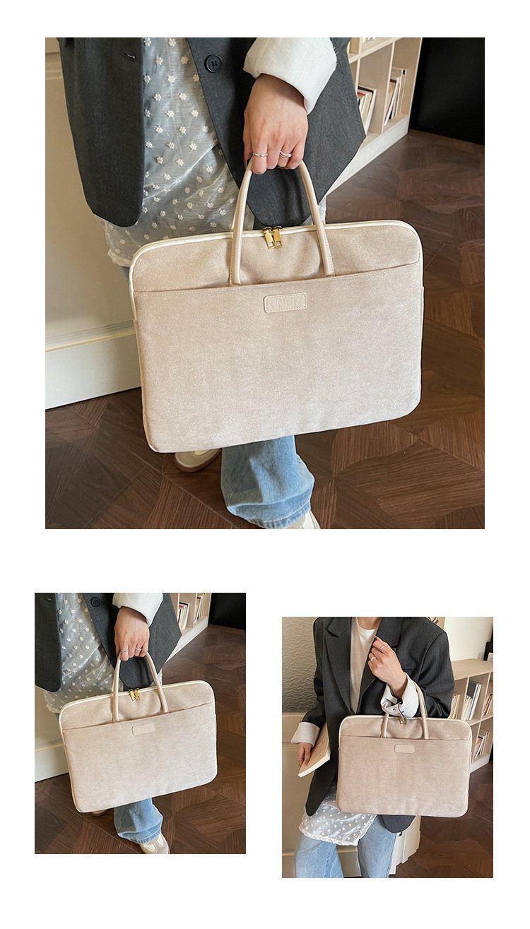 Borsa business donna per pc portatile borsa a mano impermeabile_voghion.com