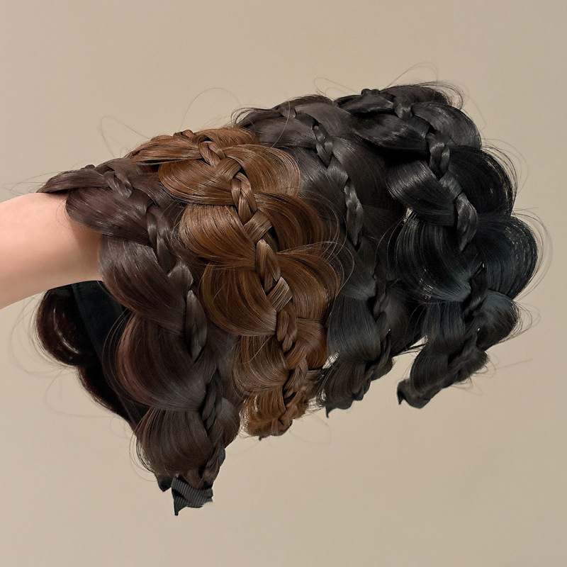 Perruca trenzada twisted trenzada 2025 nuevo tipo con dientes antideslizante hueso de pescado trenzado cabeza de brazo alto cráneo pinzas de cabello prensado tocado de cabello