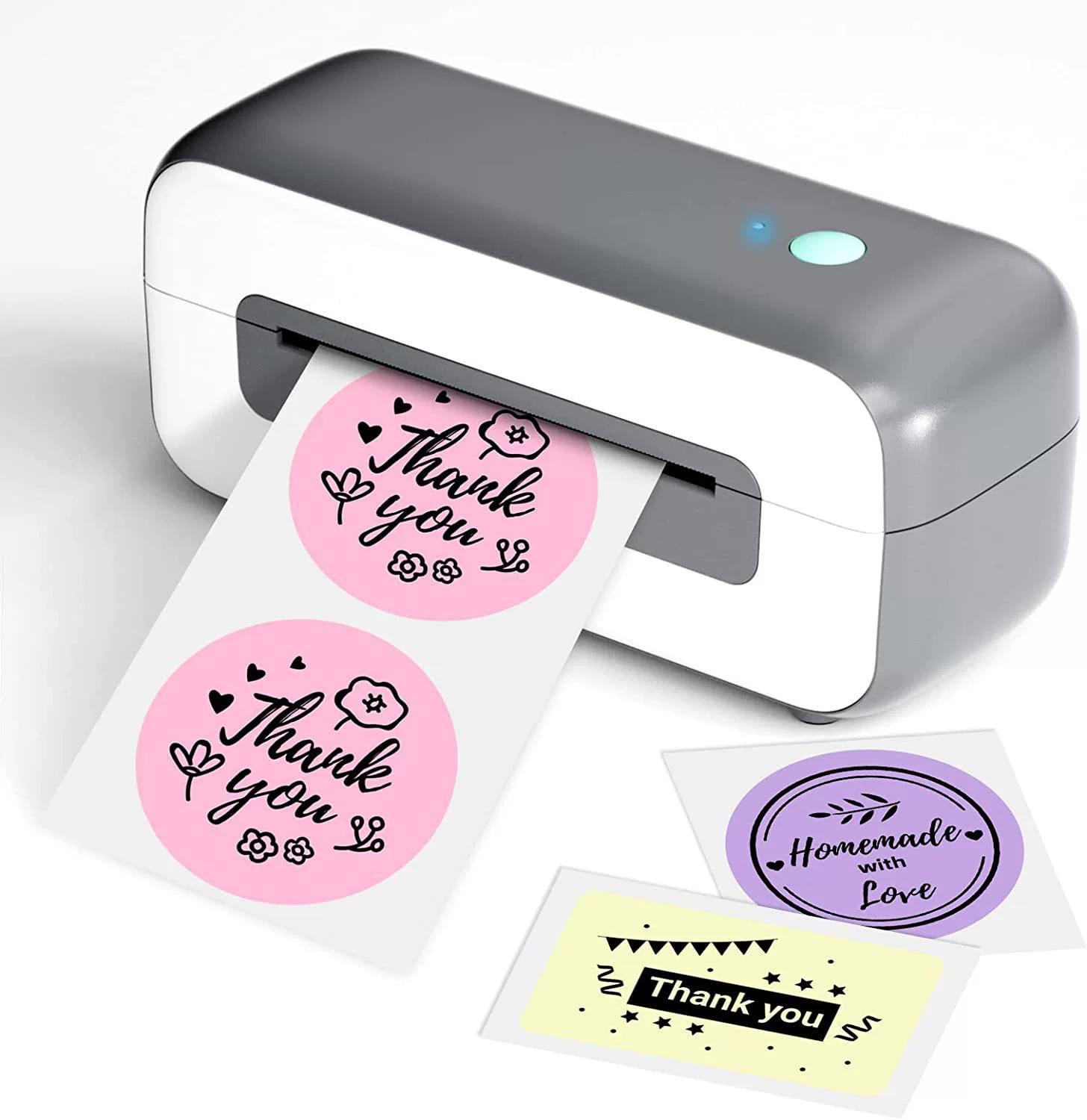 Phomemo Express Tag Printer Cross -border thermist Barcode Tag Printer Bluetooth can be printed with mobile phones