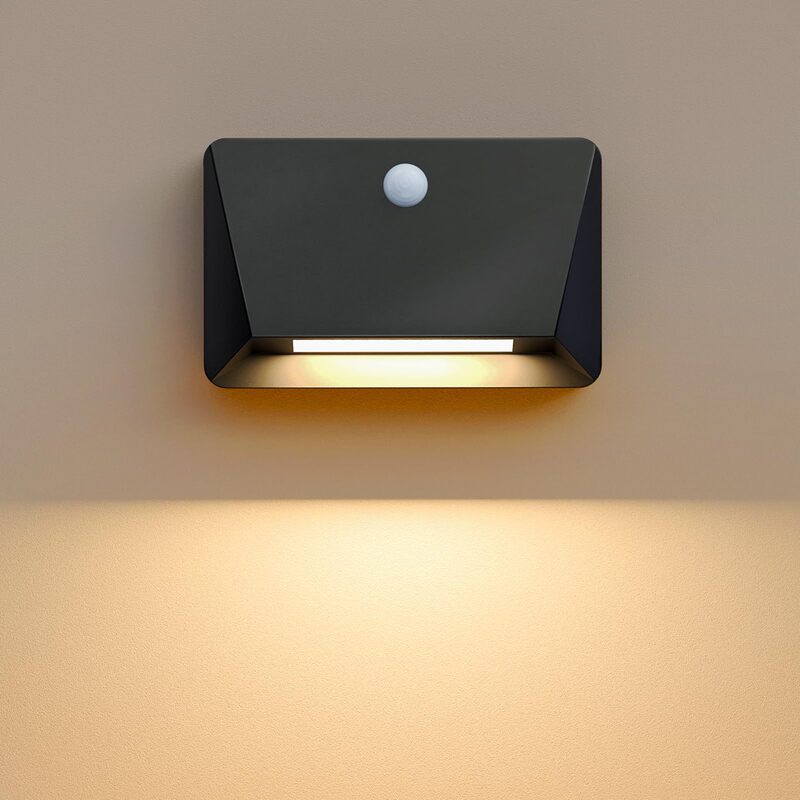 Cross-Border Rechargeable Motion Sensor Wall Light with Magnetic Connection for Stairs, 3 Brightness Levels, Wireless Battery-Powered for Indoor Use