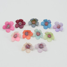迷你雏菊花朵2CM仿真小花批发花环裙撑配饰儿童可爱饰品手工材料